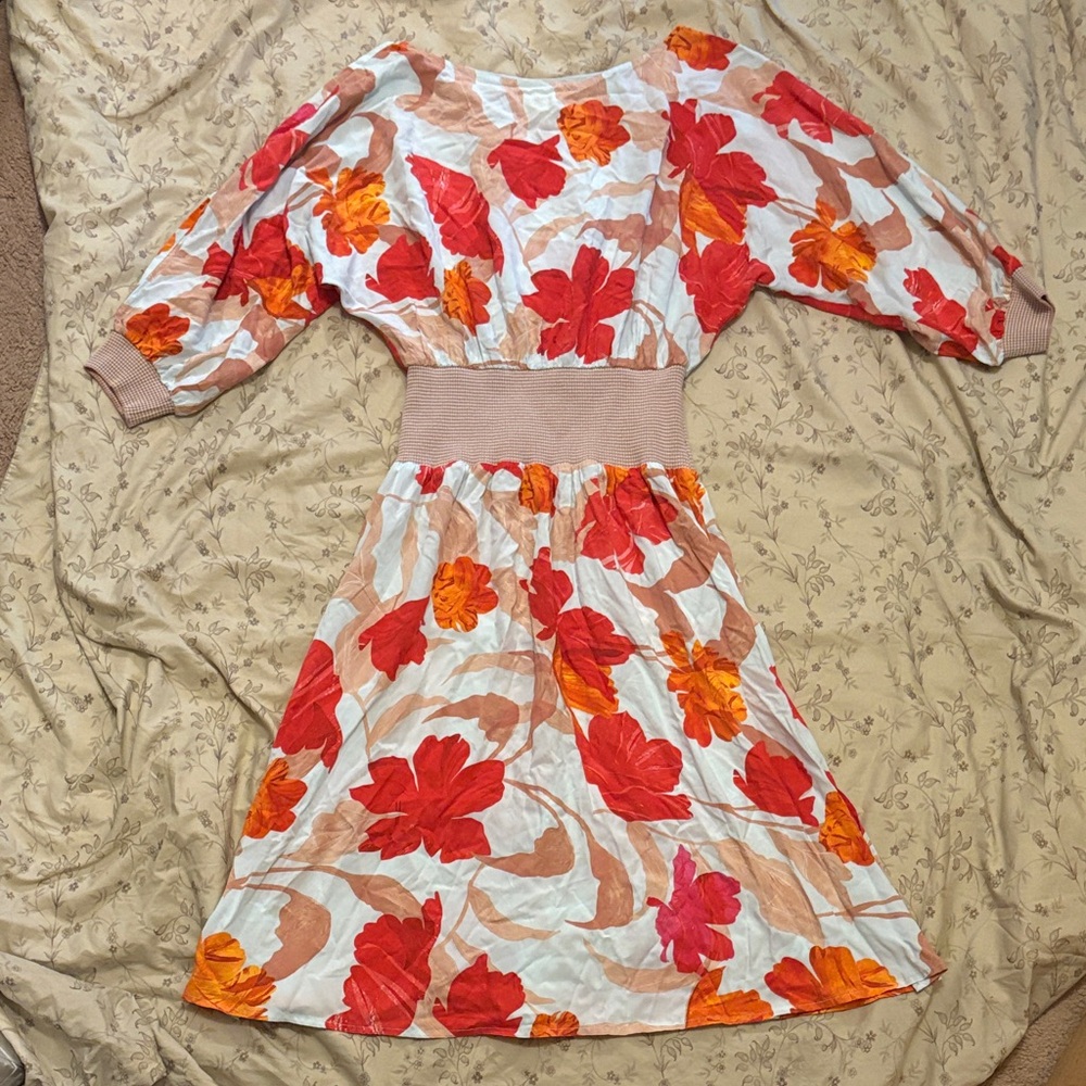 Anthropologie Maeve Gemma Midi Dress
